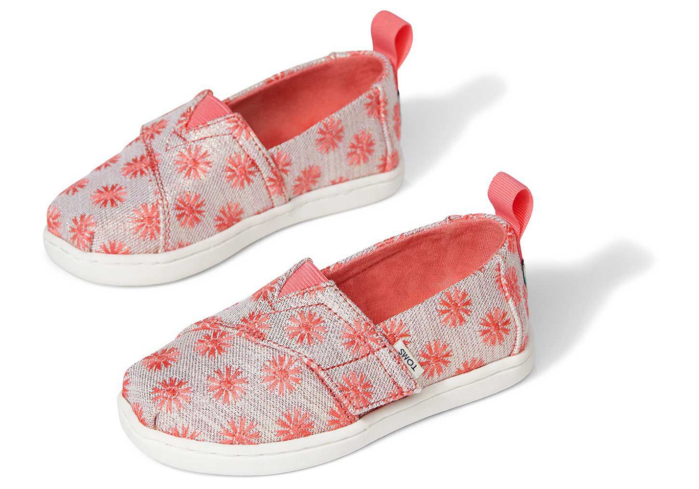 Toms Alpargata Tiny Glimmer Espadrille Orange - Kids - 17236-NAZR